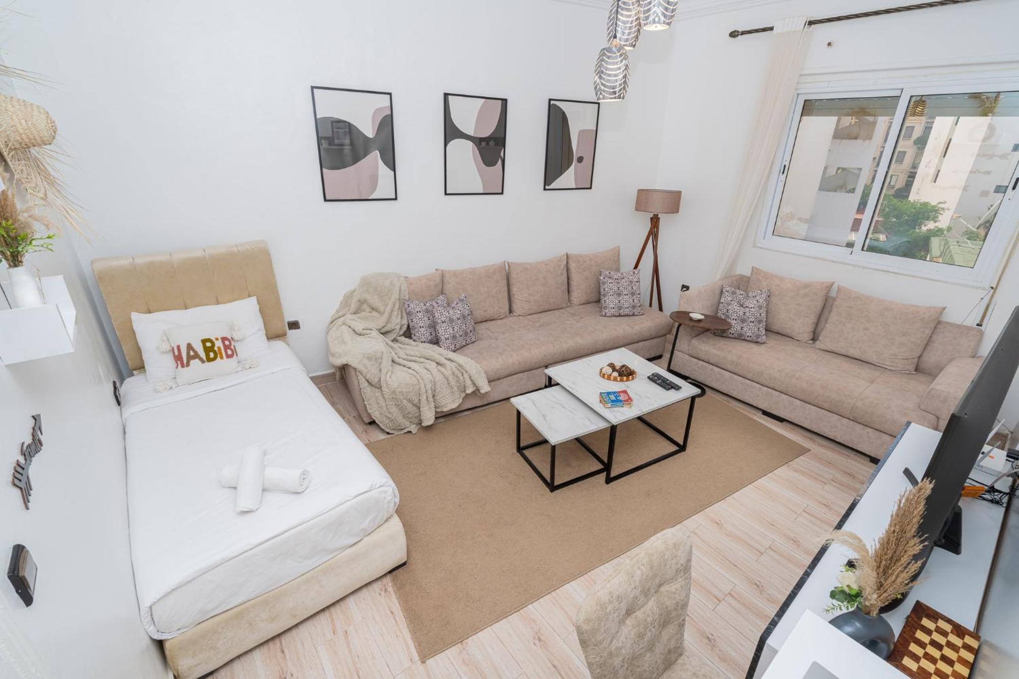 Appartement Ensolleille Au Coeur De Tanger Kültér fotó